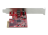 StarTech.com 1-port USB 3.2 Gen 2x2 PCIe-kort - Baksidan