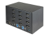 StarTech.com 2-ports DisplayPort KVM-switch för fyra skärmar - Baksidan