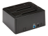 StarTech.com Dual-Bay USB 3.1 to SATA Hard Drive Docking Station, USB 3.1 (10 Gbps) Hard Drive Dock, External 2.53.5 SATA IIIIII, SSDHDD Docking Station, Hot-Swap Hard Drive Bay - Baksidan