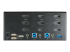 StarTech.com 2-ports DisplayPort KVM-switch för tre skärmar - Baksidan