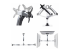 StarTech.com Monitor Desk Mount, VESA 75x75/100x100, 27/30-inch Screens - Flera vinklar