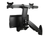 StarTech.com Wall Mount Workstation, Articulating Full Motion Standing Desk w/ Height Adjustable Dual VESA Monitor & Keyboard Tray Arm, Mouse/Scanner Holders, Ergonomic Wall Mounted Desk - Baksidan