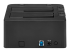 StarTech.com Dual-Bay USB 3.0 to SATA Hard Drive Docking Station, USB Hard Drive Dock, External 2.53.5 SATA IIIIII, SSDHDD Docking Station, Hot-Swap Hard Drive Bay - Baksidan