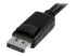 StarTech.com 3 ft / 91 cm 20 pin DP DisplayPort Extension Panel Mount Cable - Närbild
