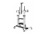 StarTech.com Rolling TV Cart/Stand On Wheels, Up to 100inch/220lb Screens - Baksidan