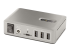 StarTech.com 10-Port USB-C Hub, 8x USB-A + 2x USB-C, Self-Powered w/ 65W Power Supply, USB 3.1 10Gbps Hub w/ BC1.2 Charging, Desktop/Laptop USB Hub with 3ft Locking USB-IF Certified Cable - Baksidan