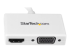 StarTech.com A/V-reseadapter: 2-i-1 Mini DisplayPort till HDMI eller VGA-konverterare - Närbild