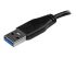 StarTech.com Slim Micro USB 3.0 kabel – 15 cm - Närbild