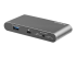 StarTech.com USB C Dock, 4K Dual Monitor HDMI Display, Mini Laptop Docking Station, 100W Power Delivery Passthrough, GbE, 2-Port USB-A Hub, USB Type-C Multiport Adapter,3.3' Cable, Dual 4K - Baksidan
