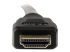 StarTech.com 6ft (1.8m) HDMI to DVI Cable, DVI-D to HDMI Display Cable (1920x1200p), Black, 19 Pin HDMI Male to DVI-D Male Cable Adapter, Digital Monitor Cable, M/M, Single Link - Närbild