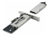 StarTech.com M.2 NVMe SSD to PCIe x4 Mobile Rack/Backplane with Removable Tray for PCI Express Expansion Slot, Tool-less Installation, PCIe 4.0/3.0 Hot-Swap Drive Bay, Key Lock - Baksidan