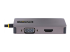 StarTech.com USB C Video Adapter, USB C to HDMI DVI VGA Adapter, Up to 4K 60Hz, Aluminum, Multiport Video Display Adapter for Laptops, Thunderbolt 3/4 Compatible, USB Type C Monitor Adapter - Ovansidan