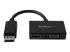 StarTech.com A/V-reseadapter: 2-i-1 DisplayPort till HDMI eller VGA - Framsidan