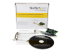 StarTech.com PCI Express (PCIe) SuperSpeed USB 3.0-kortadapter med 2 portar och UASP – SATA-ström - Framsidan