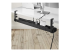 StarTech.com Under Desk Cable Management Tray, Clamp-on Installation - Baksidan