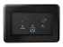 StarTech.com Single-Module Conference Table Connectivity Box-Customizable - Framsidan