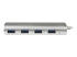 StarTech.com Bärbar USB 3.0-hubb med 4 portar och inbyggd kabel - Baksidan