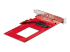 StarTech.com U.3 to PCIe Adapter Card, PCIe 4.0 x4 Adapter For 2.5" U.3 NVMe SSDs, SFF-TA-1001 PCI Express Add-in Card for Desktops/Servers, TAA Compliant - Baksidan