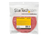 StarTech.com 25ft Hook and Loop Roll, Cut-to-Size Reusable Cable Ties, Bulk Industrial Wire Fastener Tape / Adjustable Fabric Wraps Red / Resuable Self Gripping Cable Management Straps - Framsidan