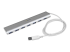 StarTech.com Kompakt USB 3.0-hubb med 7 portar och inbyggd kabel - Baksidan