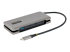 StarTech.com 4-Port USB-C Hub, 1x USB-A and 3x USB-C Ports, USB 3.1 10Gbps, Bus Powered, USB Type C Hub with 9.8in (25cm) Wrap-Around Cable, Portable USB-C to USB-A Hub - Baksidan