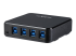 StarTech.com 4x4 USB 3.0 delnings-switch för kringutrustning - Baksidan