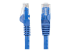 StarTech.com 75ft CAT6 Ethernet Cable, 10 Gigabit Snagless RJ45 650MHz 100W PoE Patch Cord, CAT 6 10GbE UTP Network Cable w/Strain Relief, Blue, Fluke Tested/Wiring is UL Certified/TIA - Framsidan