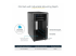 StarTech.com 25U Network Rack Cabinet on Wheels - Vänster vinkel