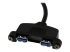 StarTech.com 2 Port SuperSpeed Mini PCI Express USB 3.0 Adapter Card w/ Bracket Kit and UASP Support - Höger vinkel