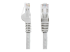 StarTech.com Cat6-patchkabel med hakfria RJ45-kontakter – 22,8 m, grå - Framsidan
