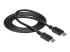 StarTech.com 35 ft DisplayPort Cable with Latches - Vänster vinkel