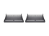 StarTech.com 2-Pack 1U Server Rack Shelf, Vented, 44lb Capacity, 16" Deep (CABSHELF116V2PK) - Baksidan