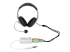 StarTech.com 4 Position Microphone and Headphone Splitter 3.5 mm 4 Pin / 4 Pole Mic and Audio Combo Splitter Cable (MUYHSMFFADW) - Framsidan