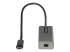StarTech.com USB C to Mini DisplayPort Adapter, 4K 60Hz USB-C to mDP Adapter Dongle, USB Type-C to Mini DP Monitor/Display, Video Converter, Works w/ Thunderbolt 3, 12" Long Attached Cable - Höger sida