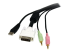 StarTech.com 4-in-1 USB DVI KVM Cable - Närbild