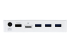 StarTech.com 3 Port USB 3.0 Hub plus Combo Fast Charge Port (2.1A) with Smartphone / Tablet Stand - Baksidan