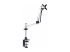 StarTech.com Monitor Desk Mount, VESA 75x75/100x100, 27/30-inch Screens - Baksidan