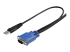 StarTech.com 15 ft 2-in-1 Ultra Thin USB KVM Cable - Närbild