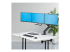 StarTech.com Crossbar Triple Monitor Desk Mount, VESA 75x75/100x100 - Höger vinkel