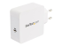 StarTech.com USB-C™ väggladdare med 1 port och 60 W strömförsörjning - Vänster vinkel