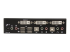 StarTech.com 2 Port DVI USB KVM Switch with Audio and USB 2.0 Hub (SV231DVIUA) - Baksidan
