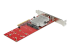 StarTech.com x8 Dual M.2 PCIe NVMe SSD Adapter - Baksidan