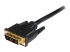 StarTech.com 6ft (1.8m) HDMI to DVI Cable, DVI-D to HDMI Display Cable (1920x1200p), Black, 19 Pin HDMI Male to DVI-D Male Cable Adapter, Digital Monitor Cable, M/M, Single Link - Närbild